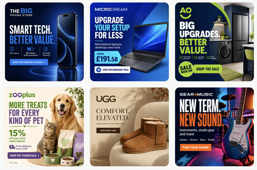 Top UK Shopping Destinations for Phones, Technology, Home Appliances, Pet Care, Fashion & Music Gear