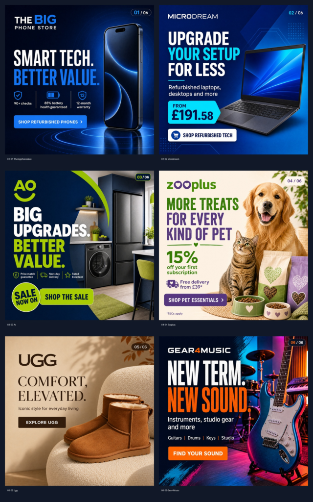 Best UK Online Stores for Technology, Home, Pets, Fashion and Music